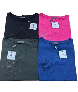 T-shirt Esplosione - Bianca Ghirelli Maglieria e t-shirt donna BGESPLOSIONE