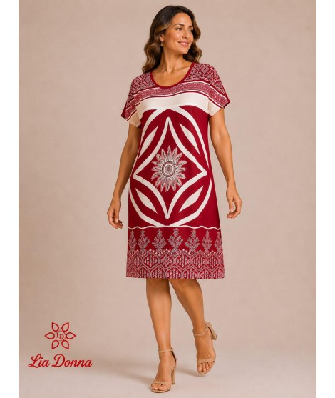 Vestito Fantasia VE/3495 - Lia Donna Vestiti e abiti  LIAVE/3495