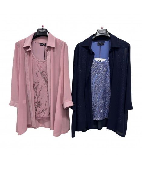 Twin-set Strass TP-660 - Livia Grimaldi Twin-set donna LGTP-660
