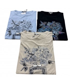 T-shirt Over LA535 - Lancetti Maglieria e t-shirt donna LANLA535