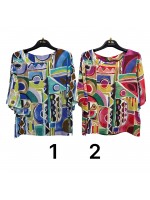 Bluse Fantasia Ravello - Perla Oversize Camicie e Bluse donna PORAVELLO