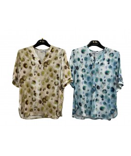 Bluse Fantasia Paola - Perla Oversize Camicie e Bluse donna POPAOLA
