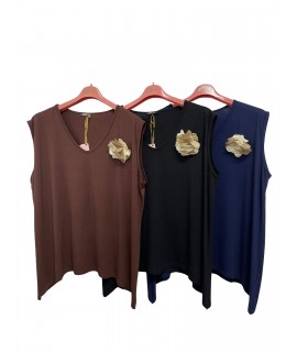Canotta Curvy Miriam - Equilibrio Top e canotte EQMIRIAM