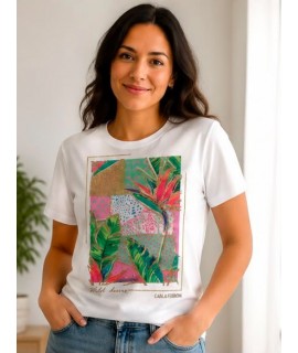 T-shirt Stampa 22304 - Carla Ferroni Maglieria e t-shirt donna CF22304