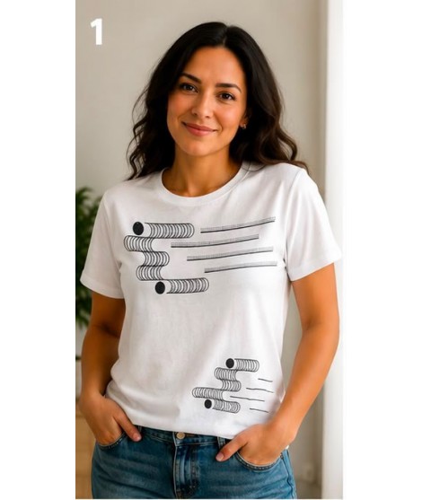 T-shirt Strass 22148 - Carla Ferroni Maglieria e t-shirt donna CF22148