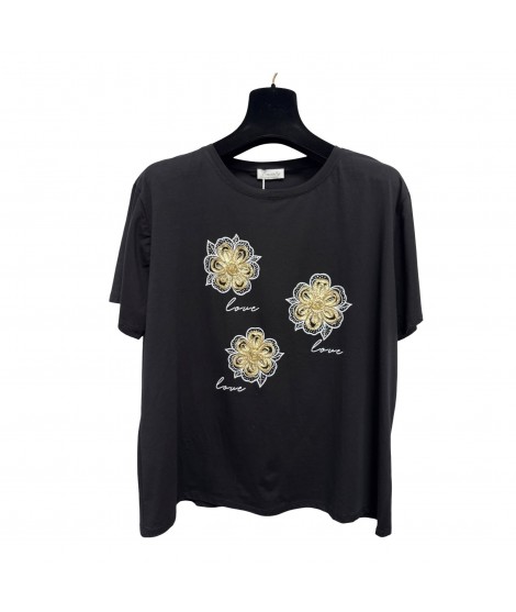 T-shirt Stampa K535 - Encaty Maglieria e t-shirt donna ECK535