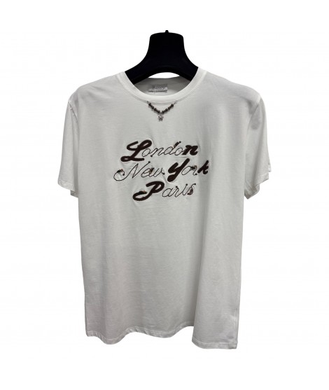 T-shirt Stampa K661 - Encaty Maglieria e t-shirt donna ECK661