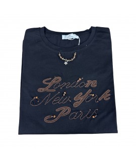 T-shirt Stampa K661 - Encaty Maglieria e t-shirt donna ECK661