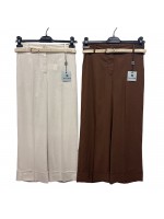 Pantaloni Lino 25301 - Bianca Ghirelli Pantaloni donna BG25301