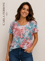 T-shirt Fantasia 22276 - Carla Ferroni Maglieria e t-shirt donna CF22276