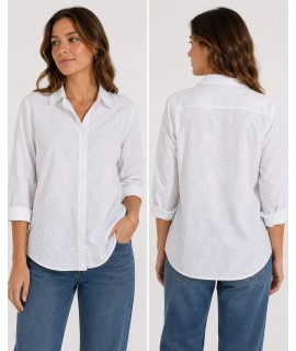 Camicia Ricamo 26-202 - Valentina's Camicie e Bluse donna VLT26-202