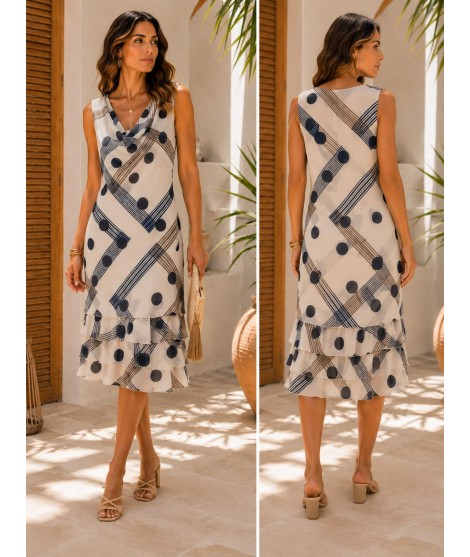 Vestito Pois 2630 - Prestige Vestiti e abiti  PRE2630