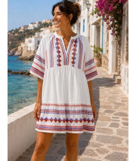 Vestito Cotone M116162 - Encaty Vestiti e abiti  ECM116162