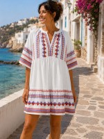 Vestito Cotone M116162 - Encaty Vestiti e abiti  ECM116162