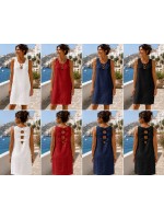 Vestito Lino 25292 - Kiara Contini Vestiti e abiti  KC25292
