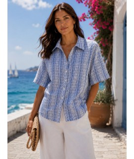 Camicia Fantasia CR2320 - Encaty Camicie e Bluse donna ECCR2320