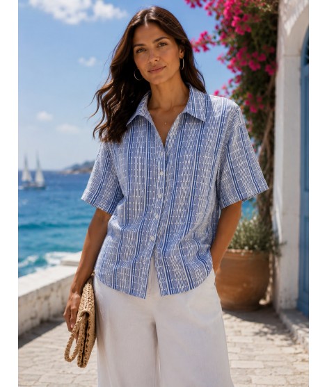 Camicia Fantasia CR2320 - Encaty Camicie e Bluse donna ECCR2320