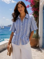 Camicia Fantasia CR2320 - Encaty Camicie e Bluse donna ECCR2320