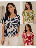 Bluse Fantasia C585 - Linda's Camicie e Bluse donna LINC585