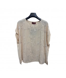 Bluse Ricamo C574 - Linda's Camicie e Bluse donna LINC574