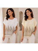 Bluse Fantasia C572 - Linda's Camicie e Bluse donna LINC572