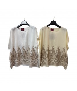 Bluse Fantasia C572 - Linda's Camicie e Bluse donna LINC572