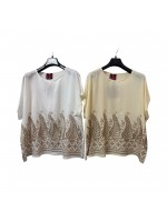 Bluse Fantasia C572 - Linda's Camicie e Bluse donna LINC572