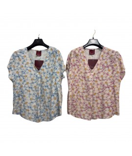 Bluse Fantasia C586 - Linda's Camicie e Bluse donna LINC586