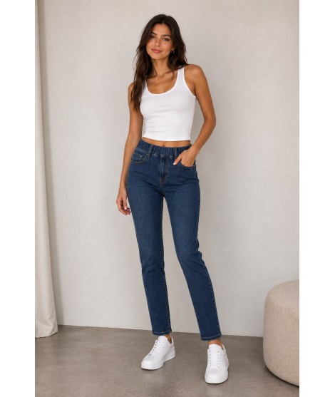 Jeans con Elastico L1273 - Encaty Jeans donna ECL1273