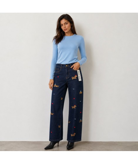 Jeans Palazzo L6061 - Encaty Jeans donna ECL6061