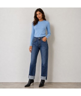 Jeans Risvoltino L1231 - Encaty Jeans donna ECL1231