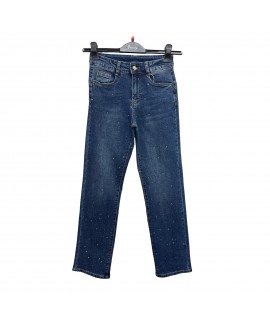Jeans Strass L6587Z - Encaty Jeans donna ECL6587Z