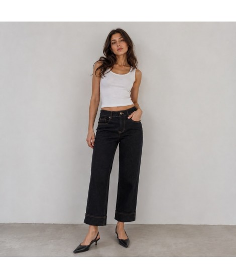 Jeans Risvolto L5916 - Encaty Jeans donna ECL5916
