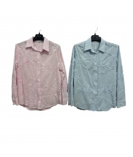 Camicia Cotone CR-2676 - Encaty Camicie e Bluse donna ECCR-2676