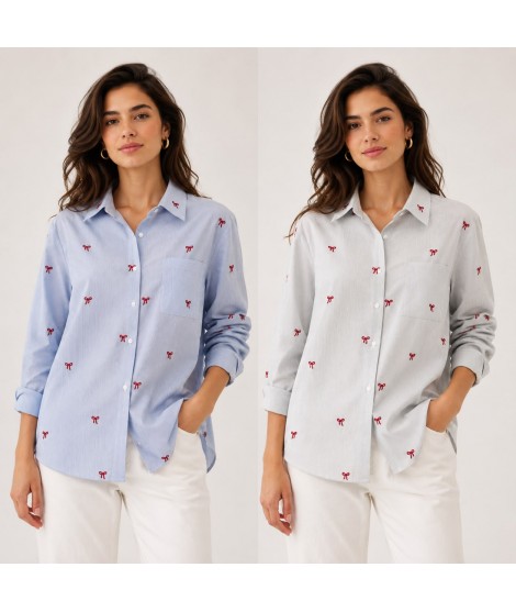 Camicia Fantasia CR-2677 - Encaty Camicie e Bluse donna ECCR-2677