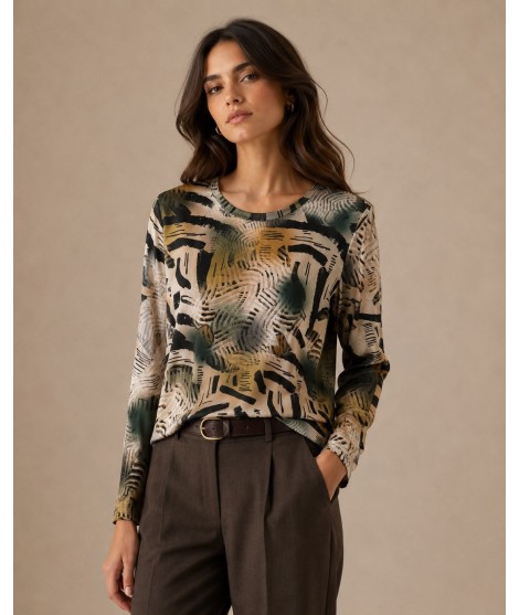 Maglia Fantasia 50306 - Carla Ferroni Maglieria e t-shirt donna CF50306