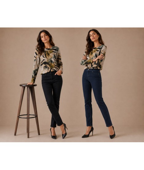 Jeans Elastico 13806 - Carla Ferroni Jeans donna CF13806