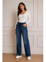 Jeans con Elastico Samira - Perla Oversize Jeans donna POSAMIRA