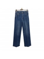 Jeans con Strass Olessia - Perla Oversize Jeans donna POOLESSIA