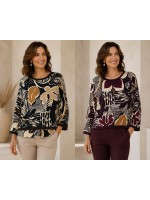 Maglia Madrid Fantasia - Perla Oversize Maglieria e t-shirt donna POMADRID