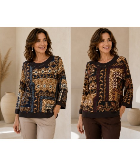 Maglia Praiano - Perla Oversize Maglieria e t-shirt donna POPRAIANO