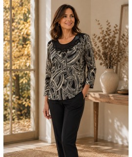 Maglia Curvy Martina Over - Perla Oversize Maglieria e t-shirt donna POMARTINAOVER