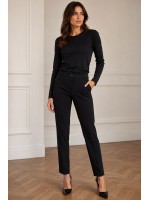 Pantaloni Bottone Vicky - Perla Oversize Pantaloni donna POPICKY
