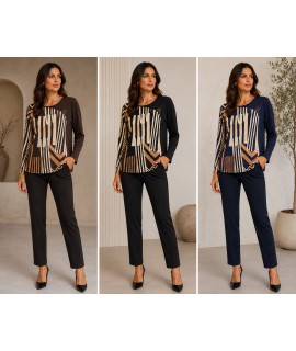 Maglia Fantasia Rita - Perla Oversize Maglieria e t-shirt donna PORITA