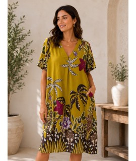 Vestito Fantasia C557 - Linda's Vestiti e abiti  LINC557
