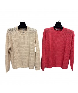 Maglione Tinta Unita 26353 - Carla Ferroni Maglieria e t-shirt donna CF26353