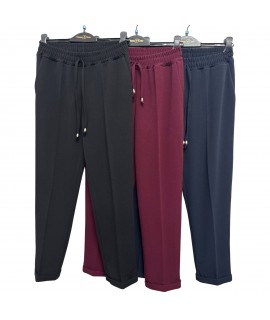Pantaloni Scuba Laccetto SC87 - Simona Costa Pantaloni donna SC87