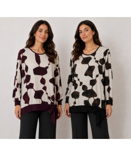 Maglia Curvy Lavinia - Equilibrio Maglieria e t-shirt donna EQLAVINIA