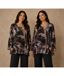 Maglia Curvy Oriana - Equilibrio Maglieria e t-shirt donna EQORIANA