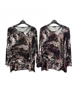 Maglia Curvy Oriana - Equilibrio Maglieria e t-shirt donna EQORIANA